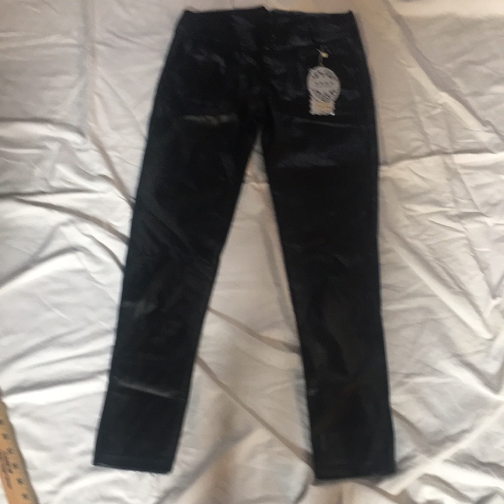 NWT leather feel dress pants size small